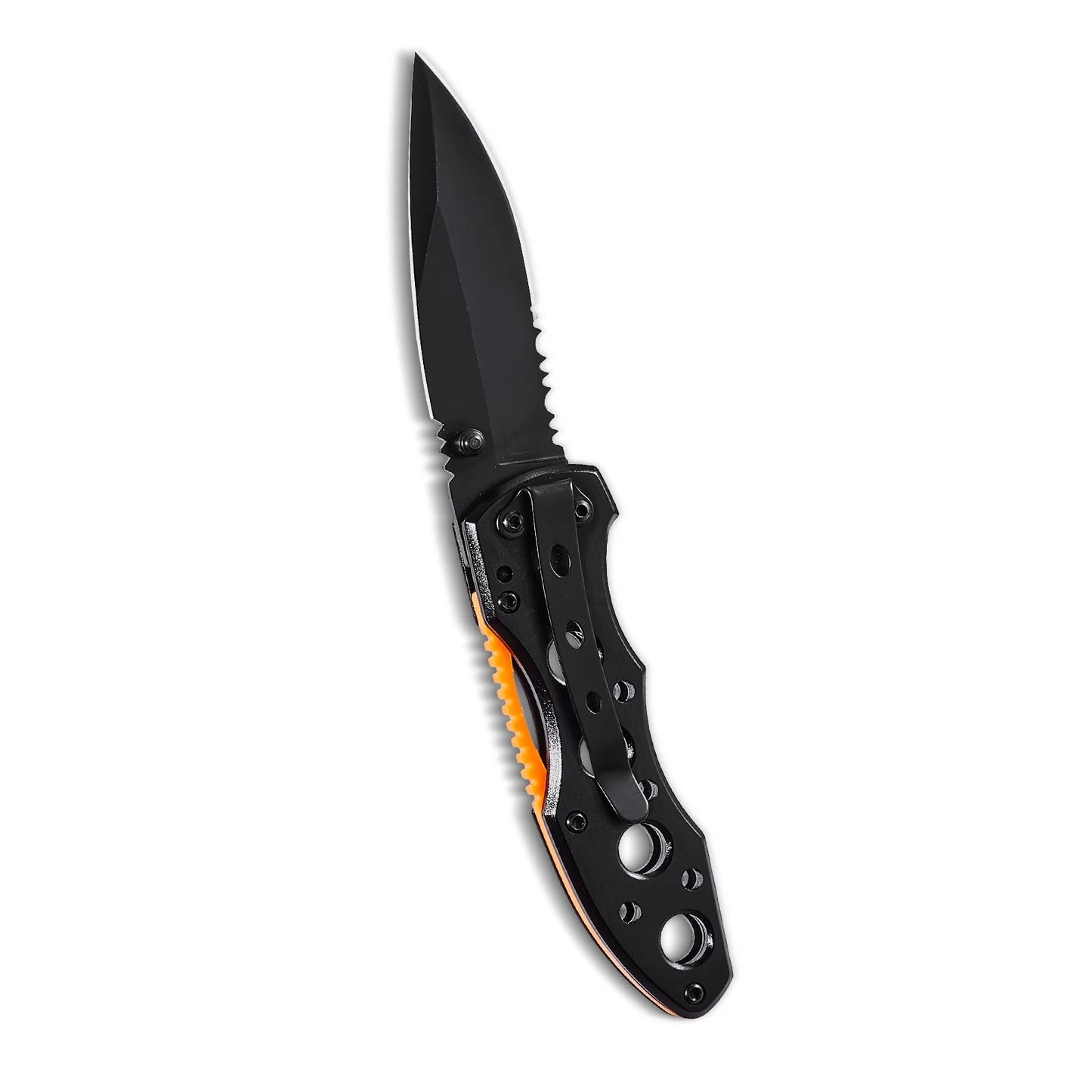 Folding Pocket Knife 3 In/7.6 Blade Aluminum Handle Sharp