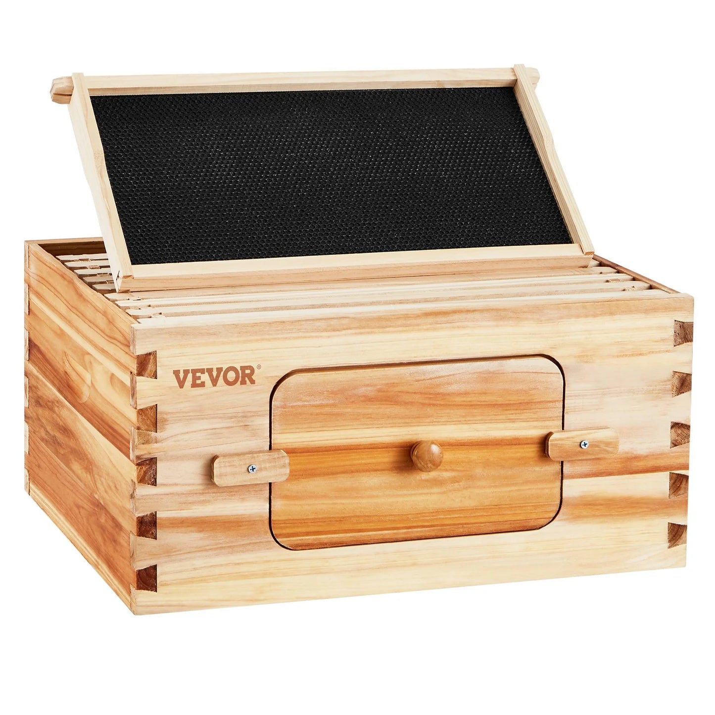 VEVOR Bee Hive Deep Box Starter Kit, for Beginners and Pro Beekeepers