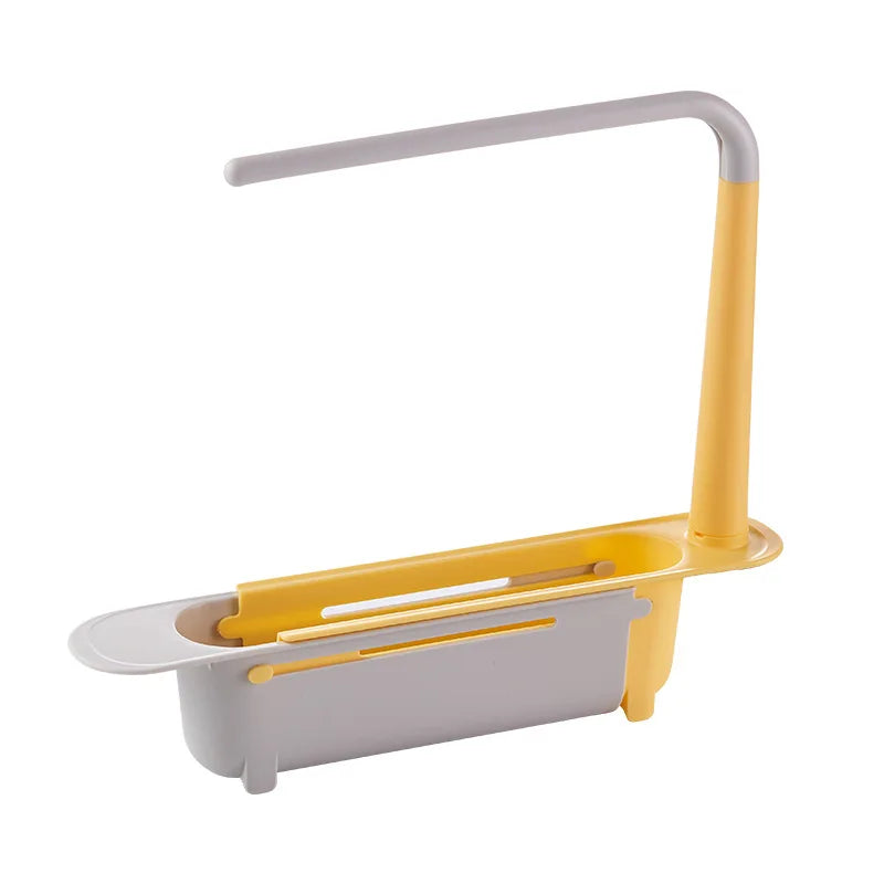 Telescopic Sink Shelf Kitchen Sinks Organizer Soap Sponge Holder and Rack - OP Trading Post