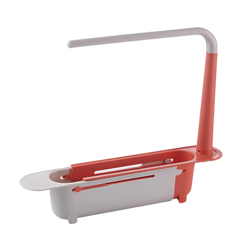 Telescopic Sink Shelf Kitchen Sinks Organizer Soap Sponge Holder and Rack - OP Trading Post