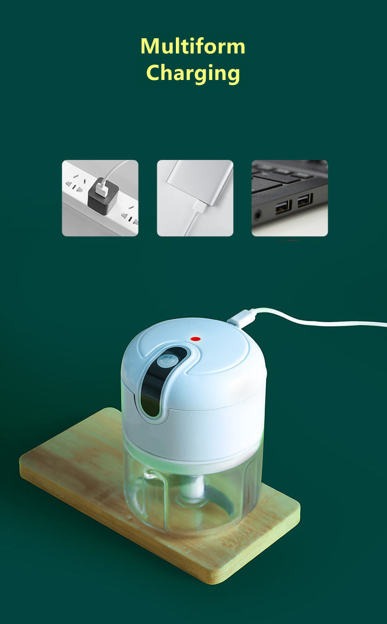 Multi-Function Vegetable Cutter Food Processor Mini Garlic Grinder - OP Trading Post