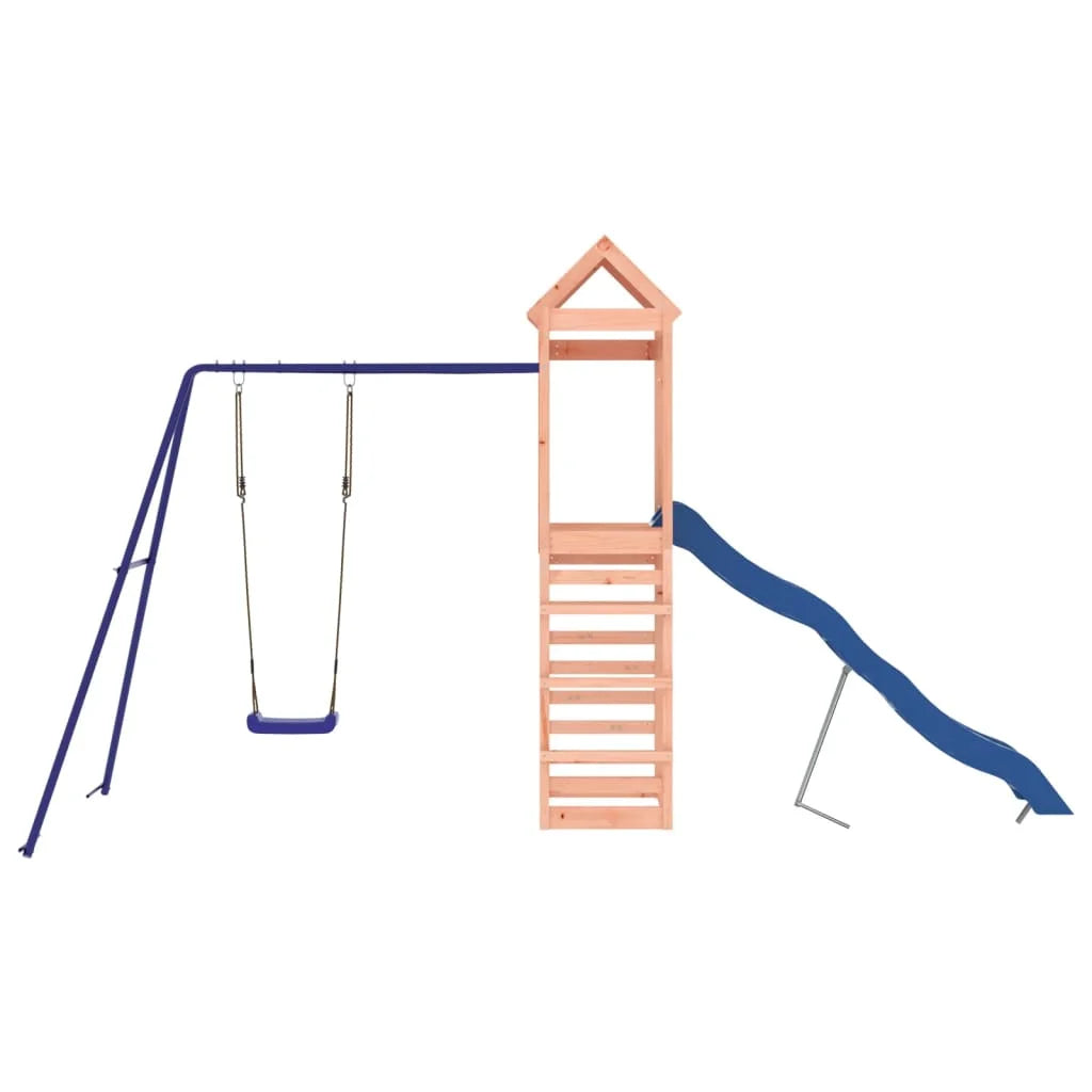 Outdoor Playset Solid Douglas Wood