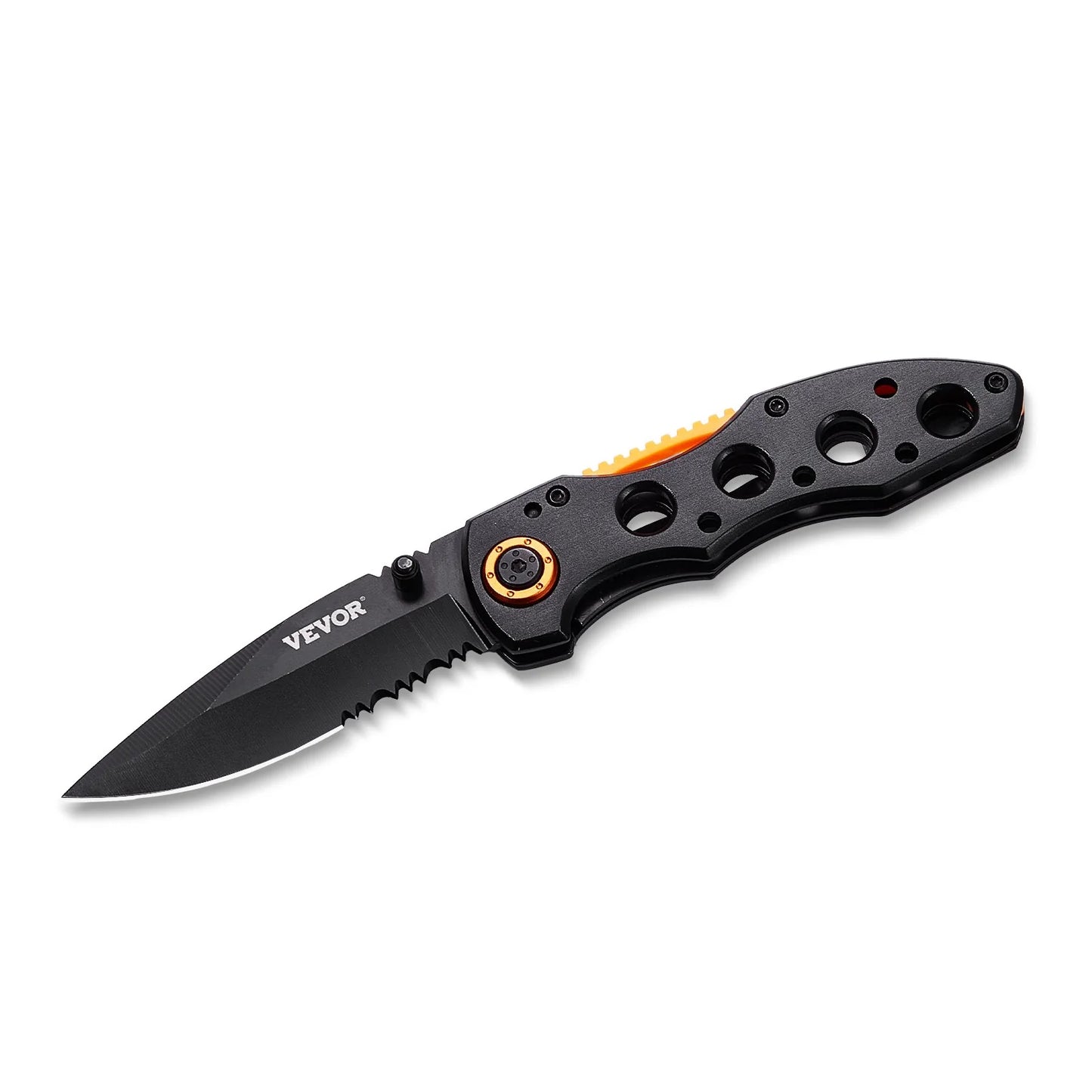 Folding Pocket Knife 3 In/7.6 Blade Aluminum Handle Sharp