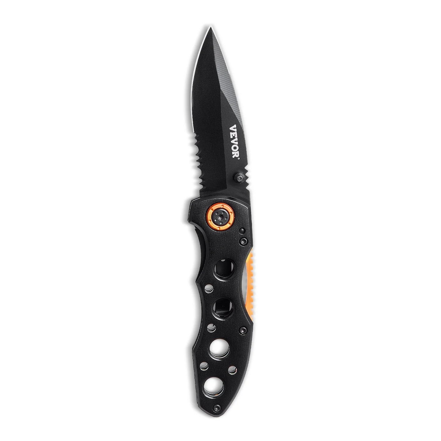 Folding Pocket Knife 3 In/7.6 Blade Aluminum Handle Sharp