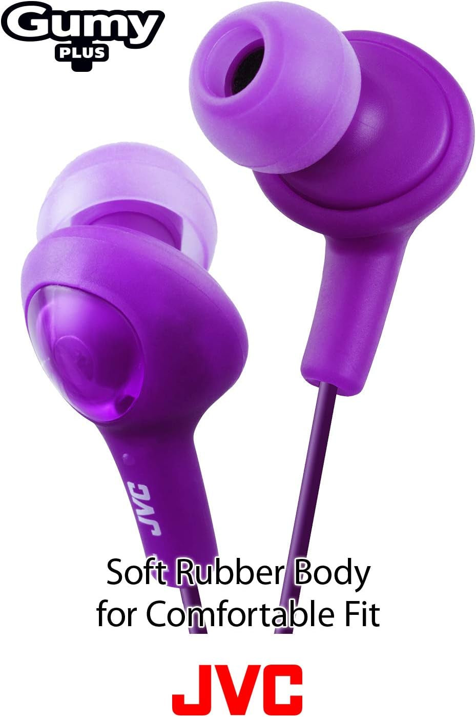 HA-FR6 Gumy plus In-Ear Headphones with Remote & Mic (Pink)