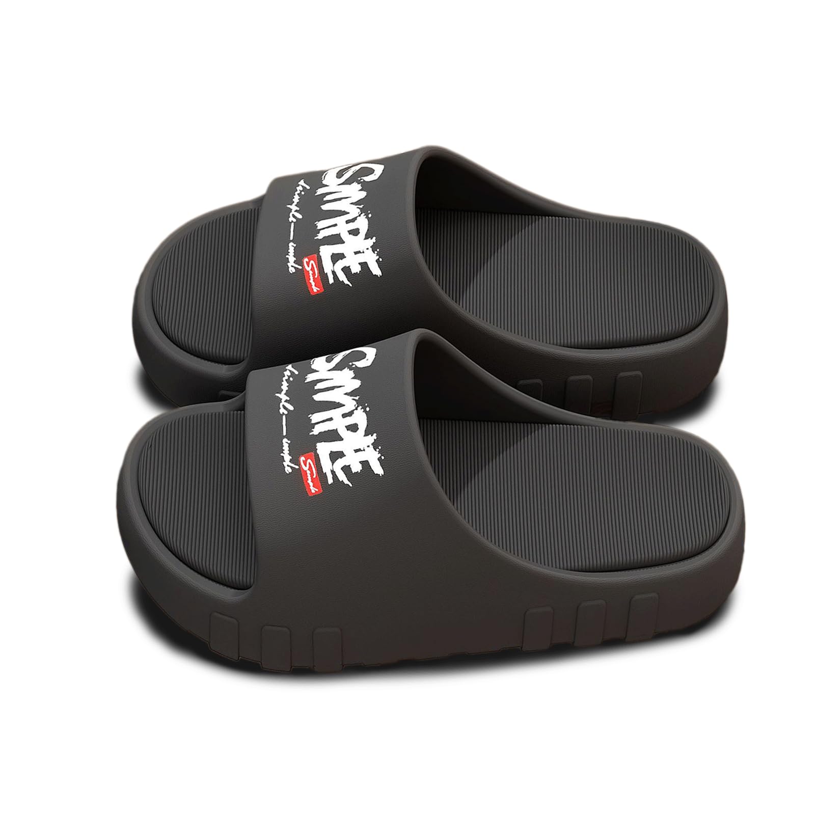 Cloud Slides for Women Men Thick Sole Pillow Slippers Non Slip Shower Bath Platform Foam Sandals for Indoor Outdoor House Pool