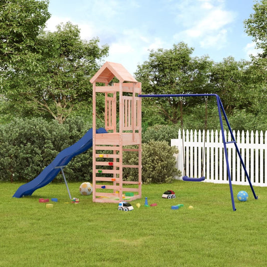 Outdoor Playset Solid Douglas Wood