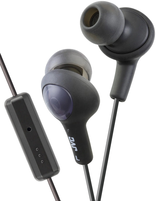 HAFR6B Gumy plus Headphones (Black)